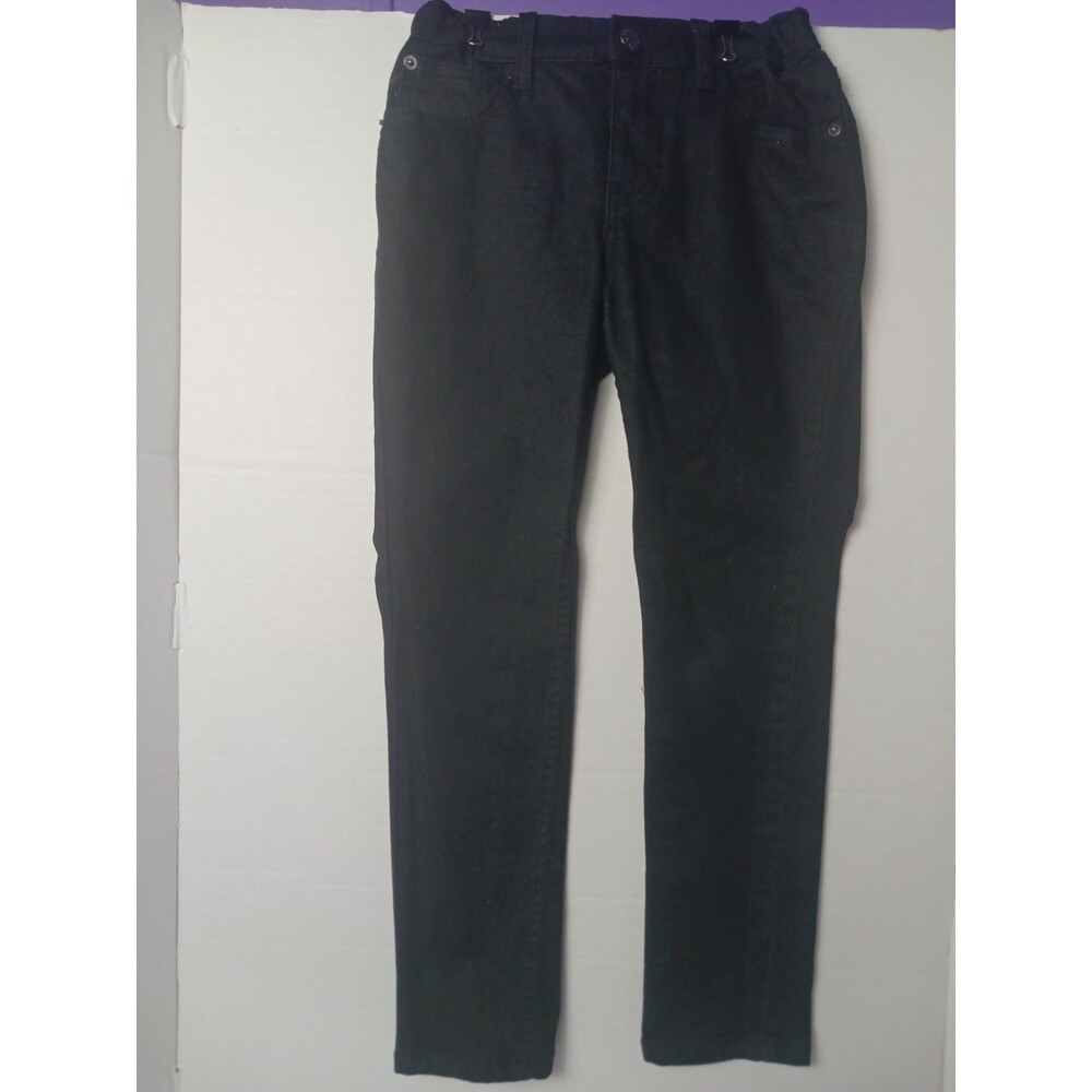 Cat & Jack Boys Stretch Black Skinny/Straight Jeans Size 8